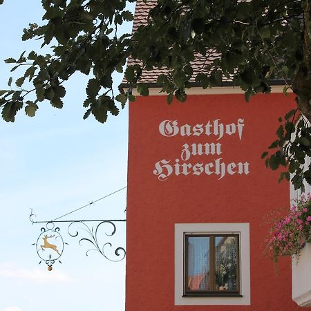Durrwangen Hotel-Gasthof Zum Hirschen מראה חיצוני תמונה